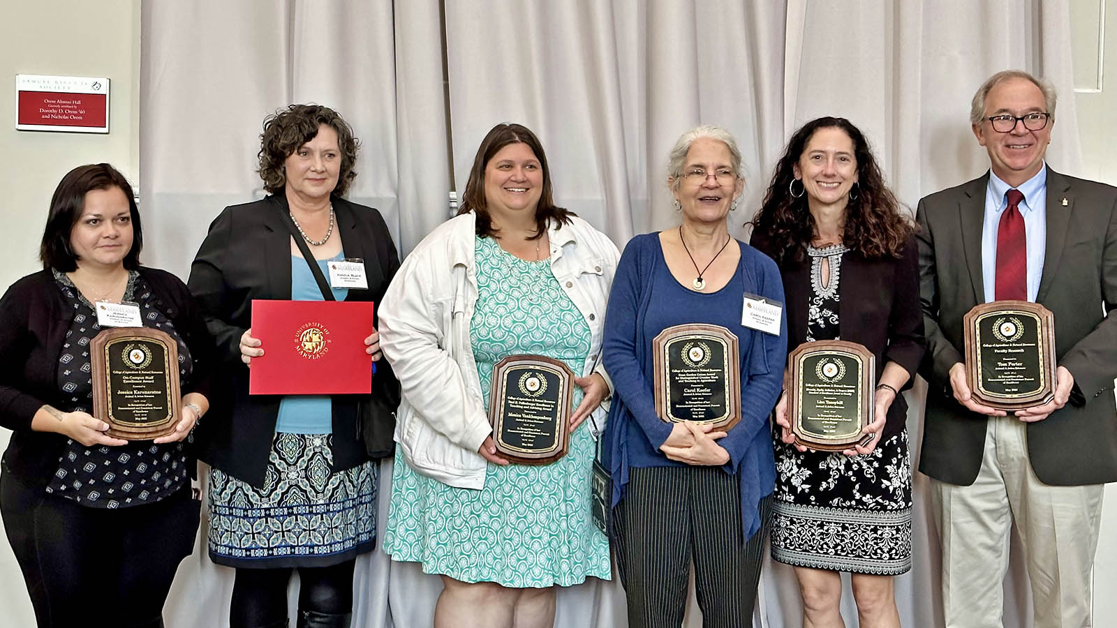 ANSC Faculty award recipients